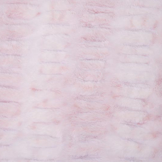 Luxe Cuddle Milan Lynx Fabric Rosewater