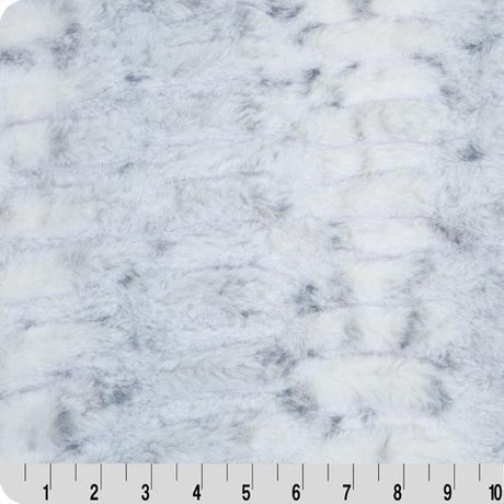 Luxe Cuddle Milan Lynx Fabric Silver