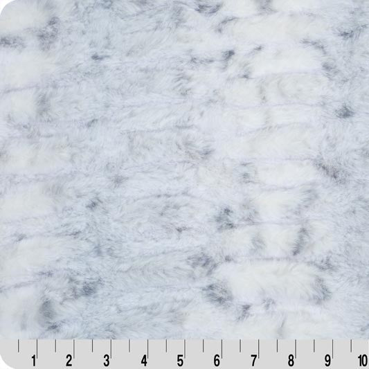 Luxe Cuddle Milan Lynx Fabric Silver