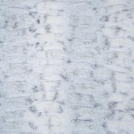 Luxe Cuddle Milan Lynx Fabric Silver