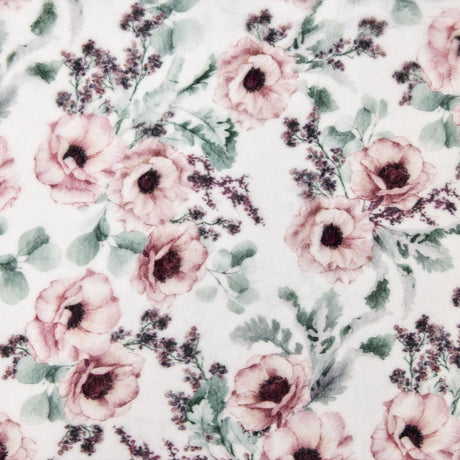 Plush Cuddle Fabric Desert Rose Carmella 58/60