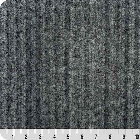 Luxe Cuddle Weave Silver Fabric 58"-60"
