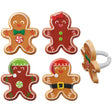 Gingerbread Friends Cupcake Rings