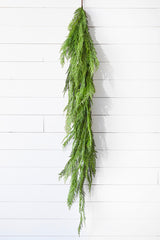 48 Inch Real Touch Cedar Dripping Garland Artificial Lebanon Pine