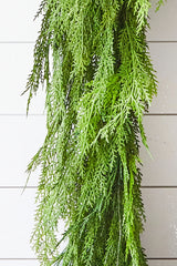 48 Inch Real Touch Cedar Dripping Garland Artificial Lebanon Pine
