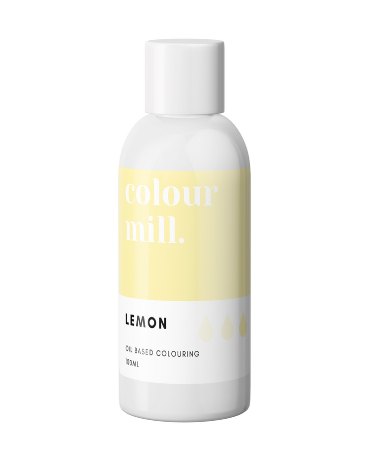 Oil Based Colouring – Lemon, 100ml