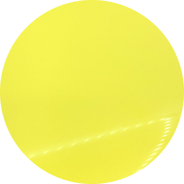 Plain Heat Transfer Vinyl - Lemon Yellow, Hot Peel, 20" H X 12" W (Foot), 20" H X 36" W (Yard), 20" H X 180" W (5 Yards), 20" H X 900" W (25 Yards)