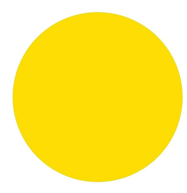 Plain Heat Transfer Vinyl - Yellow, 20" H X 12" W (Foot)