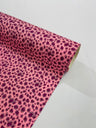 Leopard Glitter Canvas Vinyl Fabric - Leopard Print, 54" Width (1 Yard)