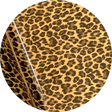 Pattern Vinyl Heat Transfer Vinyl - Leopard Gold, 20" H X 12" W Foot, 20" H X 36" W Yard, 20" H X 180" W 5 Yards