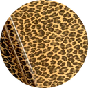 Pattern Vinyl Heat Transfer Vinyl - Leopard Gold, 20" H X 12" W Foot, 20" H X 36" W Yard, 20" H X 180" W 5 Yards