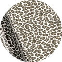 Pattern Vinyl Heat Transfer Vinyl - Leopard Silver, 20" H X 12" W, 20" H X 36" W, 20" H X 180" W (Foot, Yard, 5 Yard)