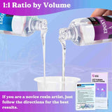 Let's Resin Epoxy Resin - 16 oz Bundle