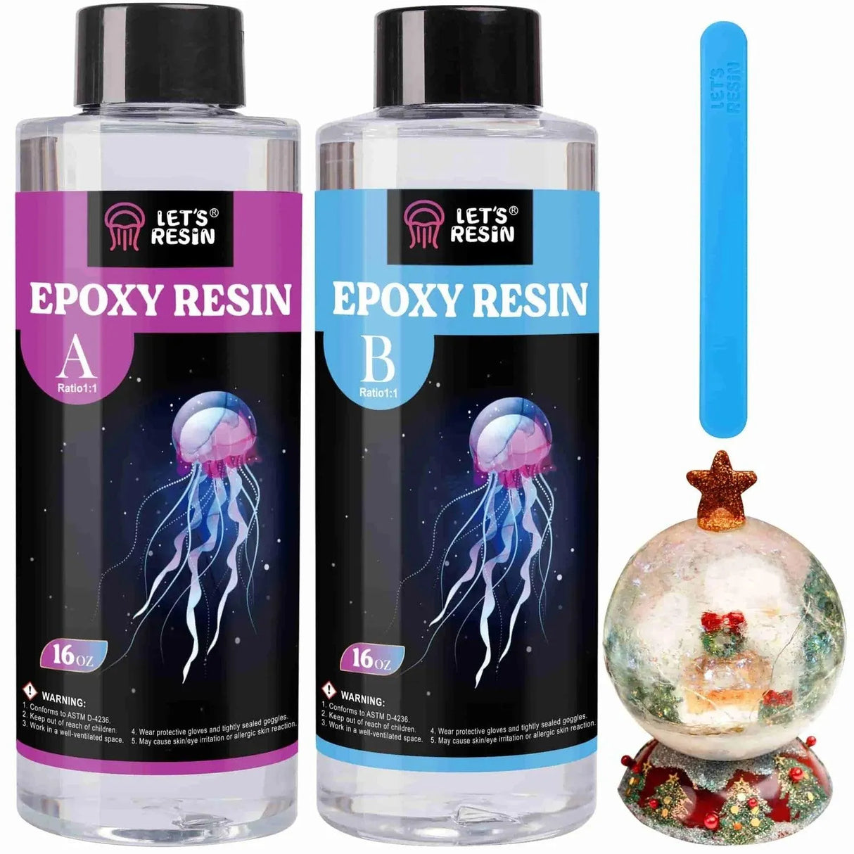 Let's Resin Epoxy Resin - Clear (32 oz)