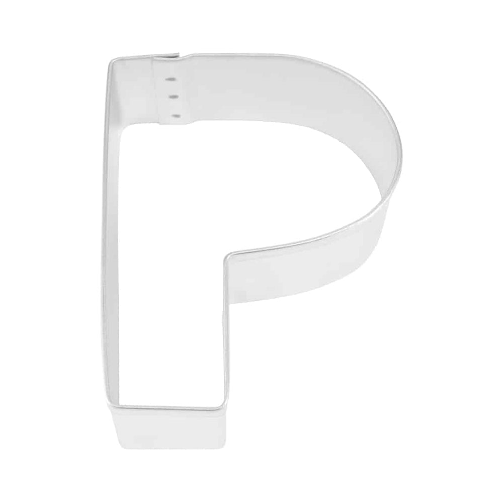Letter 'P' Cookie Cutter, 2-1/4"x 3"
