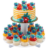 Disney's Stitch 'Ohana Energy Rings for Cupcakes and Cakes Toppers, 72 Pack