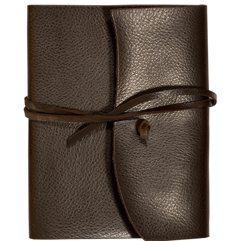 Americana Leather-Wrapped Journal 5.25" X 6.75"