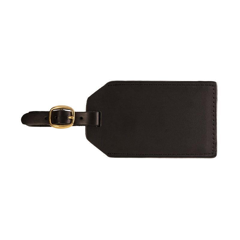 Grand Central Luggage Tag Sueded Leather