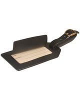 Grand Central Luggage Tag Sueded Leather