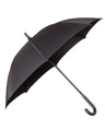 Executive Umbrella With Curved Faux Leather Handle