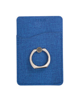 RFID Phone Pocket With Metal Ring Phone Stand