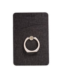 RFID Phone Pocket With Metal Ring Phone Stand