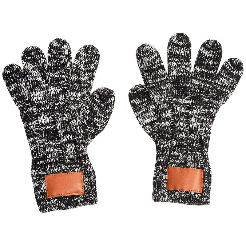 Heathered Knit Gloves