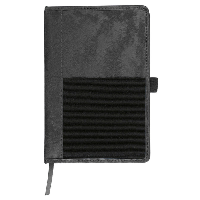 Roma Journal with Elastic Pocket 5.78" X 8.66"