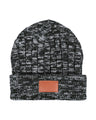 Heathered Knit Cuffed Rib Beanie