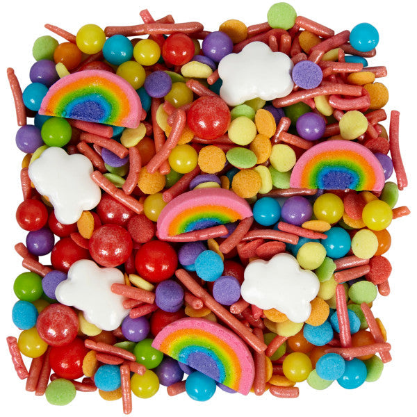 Wilton Rainbow Sprinkles Mix, 10 oz.