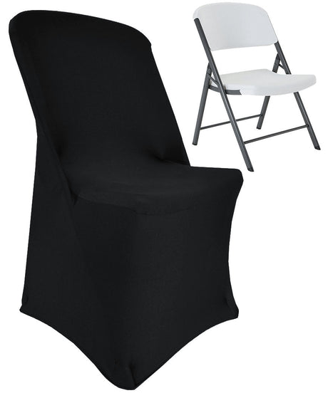 Premium Spandex Chair Cover Black