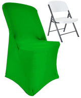 Spandex Chair Cover Lifetime Folding Emerald Green
