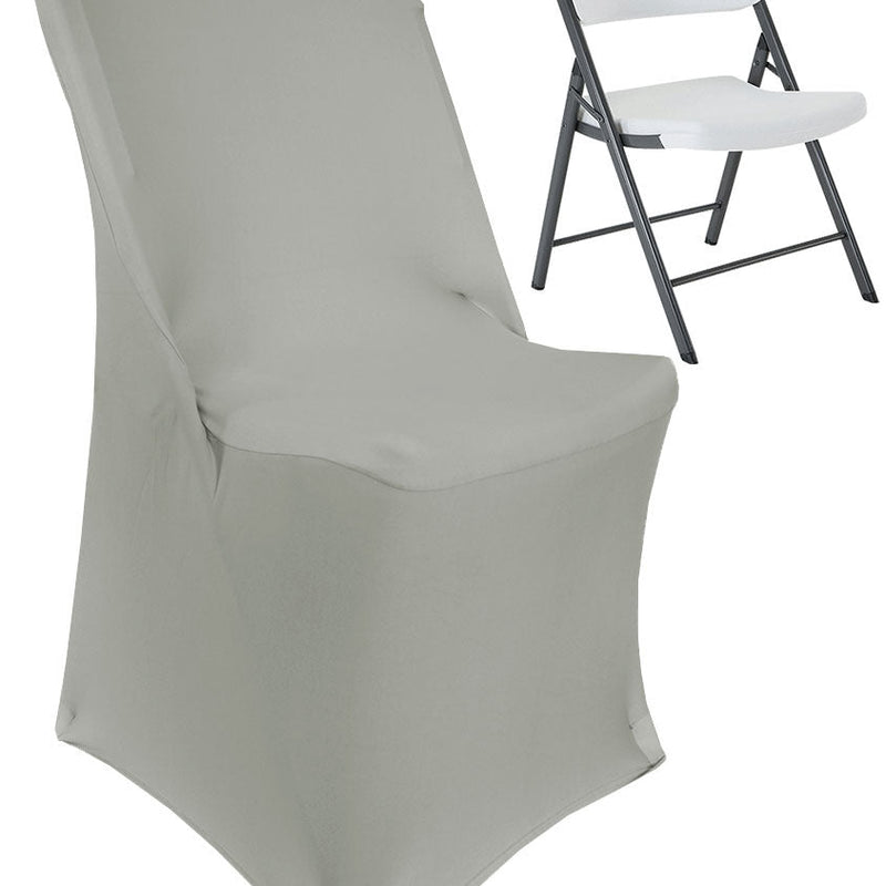Spandex Chair Cover Silver