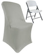 Spandex Chair Cover Silver