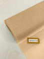 Bridal Illusion Tulle Polyester Fabric - Light Beige, 108" Width (1 Roll)