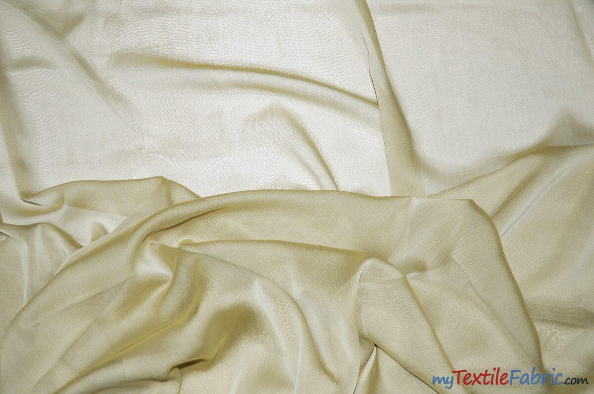 Two Tone Chiffon Polyester Fabric - Iridescent Sheer, 58/60" Width, Multiple Colors (Yards, Bolts, Sample Swatch)