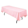 Polyester Rectangular Tablecloth Polyester Fabric - Wrinkle-Resistant, Stain-Proof, Washable, 60" X 144"
