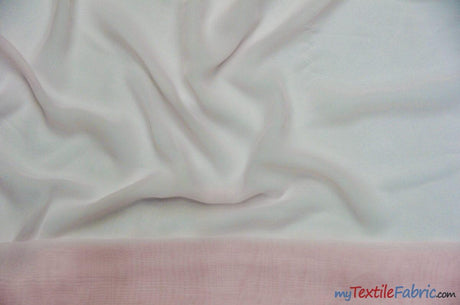 Polyester Chiffon Fabric - Super Soft, Flowy, Sheer, 58/60" Width, 100% Polyester (By The Continuous Yards & Bolts)