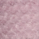 1 Yard Minky Rosebud Fabric 58/60″ Width
