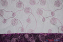 Donatello Organza Embroidery Fabric - Embroidered Floral Sheer, 54" Width, Multiple Colors (1 Yard)