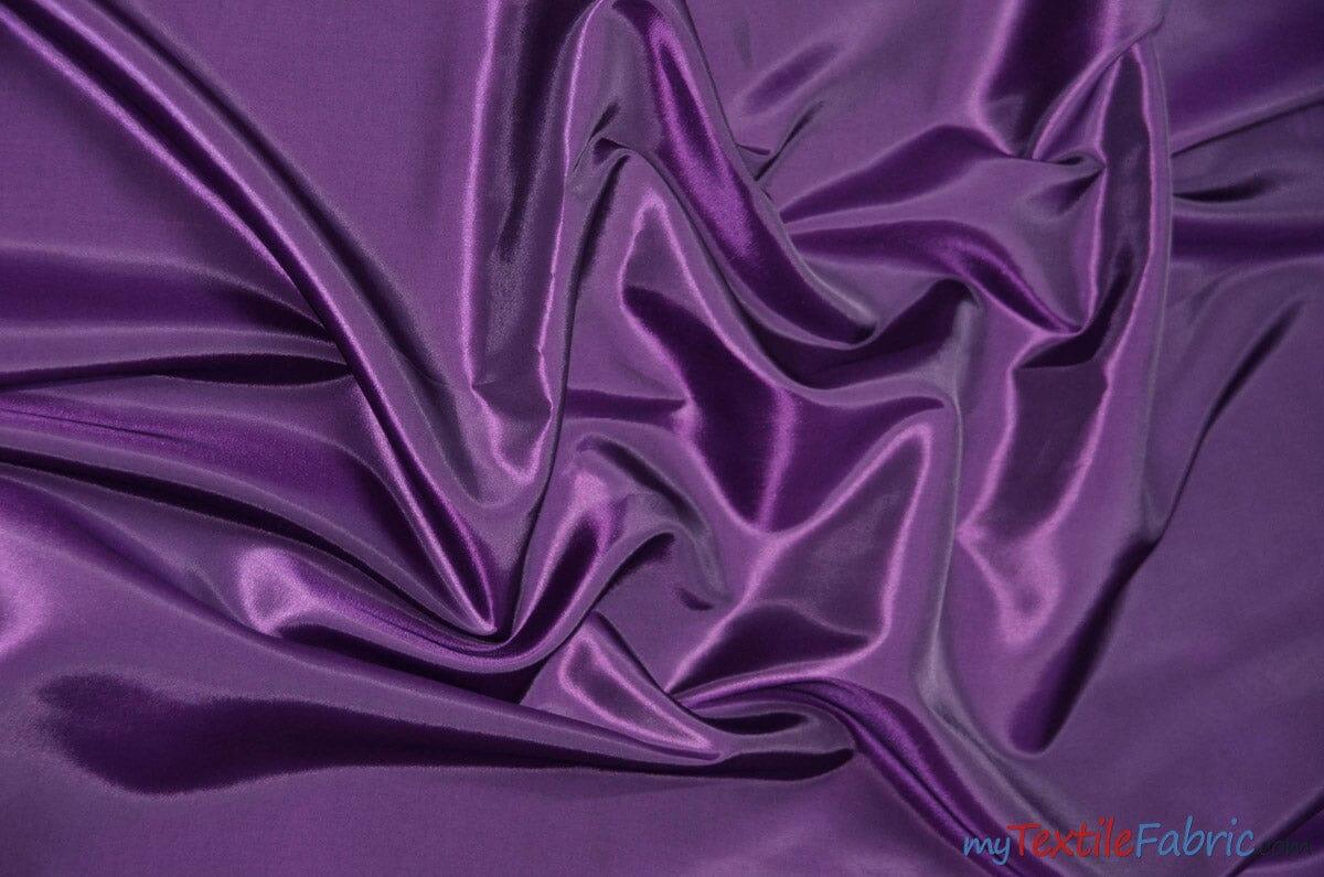 Stretch Taffeta Fabric - Multiple Solid Colors, 57/58" Width (Continuous Yards)