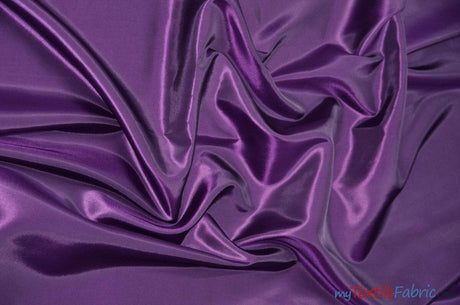 Stretch Taffeta Fabric - Multiple Solid Colors, 57/58" Width (Continuous Yards)