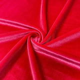 1 Yard Stretch Velvet Fabric Silky Soft 4 Way Stretch for Apparel Costumes 58/60 Inch Width