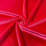 Stretch Velvet Polyester Spandex Velvet Fabric - 58/60" Width,