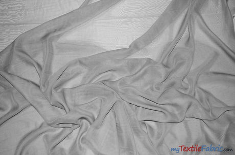 Two Tone Chiffon Polyester Fabric - Iridescent Sheer, 58/60" Width, Multiple Colors (Yards, Bolts, Sample Swatch)
