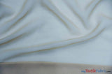 Polyester Chiffon Fabric - Super Soft, Flowy, Sheer, 58/60" Width, 100% Polyester (By The Continuous Yards & Bolts)