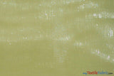 Mirror Organza Polyester Fabric - Sheer, Soft And Smooth, 58/60" Width (Continuous Yards & By Bolt)
