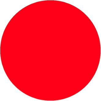 Sign Vinyl 651 Vinyl Fabric - Red, High Gloss Calendered, 15" Width (1 Foot)