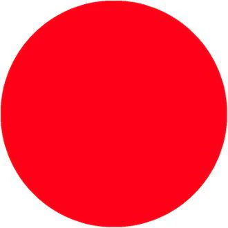 Sign 651 Oracal Vinyl Fabric - Red, High Gloss Calendered, 15" Width (1 Foot)