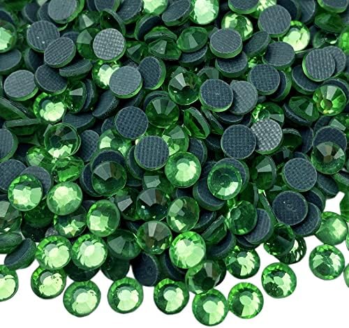 Small Bag Hot Fix Rhinestones - Light Green Hot Fix Rhinestones Fabric (Small Bag)
